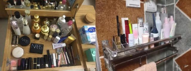 男人集體吐槽 衛生間被老婆的化妝品占據，何止一個亂字了得